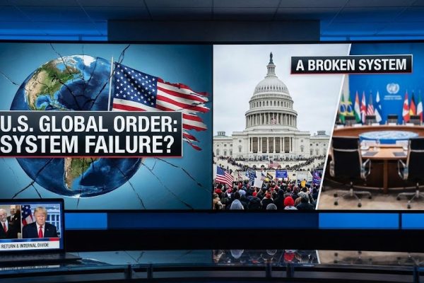Is the U.S.-Led Global Order Breaking Down? Trump, Internal American Conflict, and the End of a System That No Longer Works
