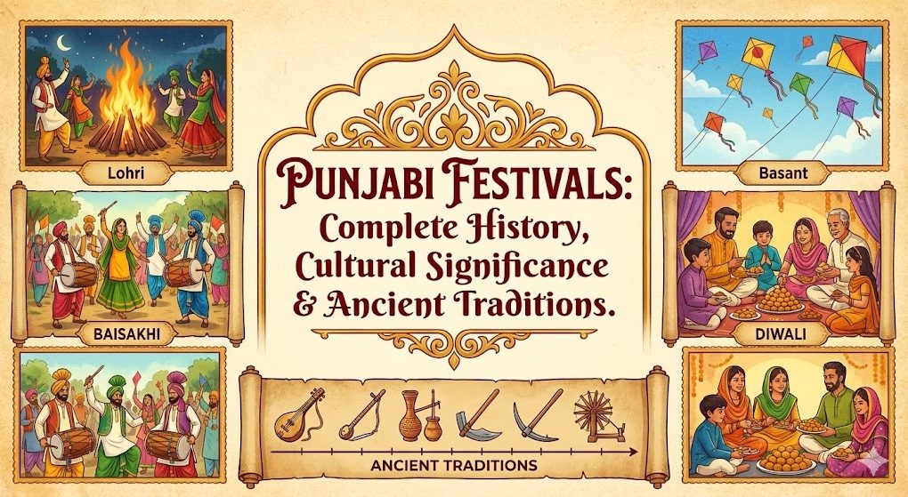 Punjabi Festivals: Complete History, Cultural Significance & Ancient Traditions