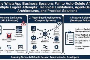 Why WhatsApp Business Sessions Fail to Auto-Delete After Multiple Logout Attempts: Technical Limitations, Agent-Based Architectures, and Practical Solutions for Developers